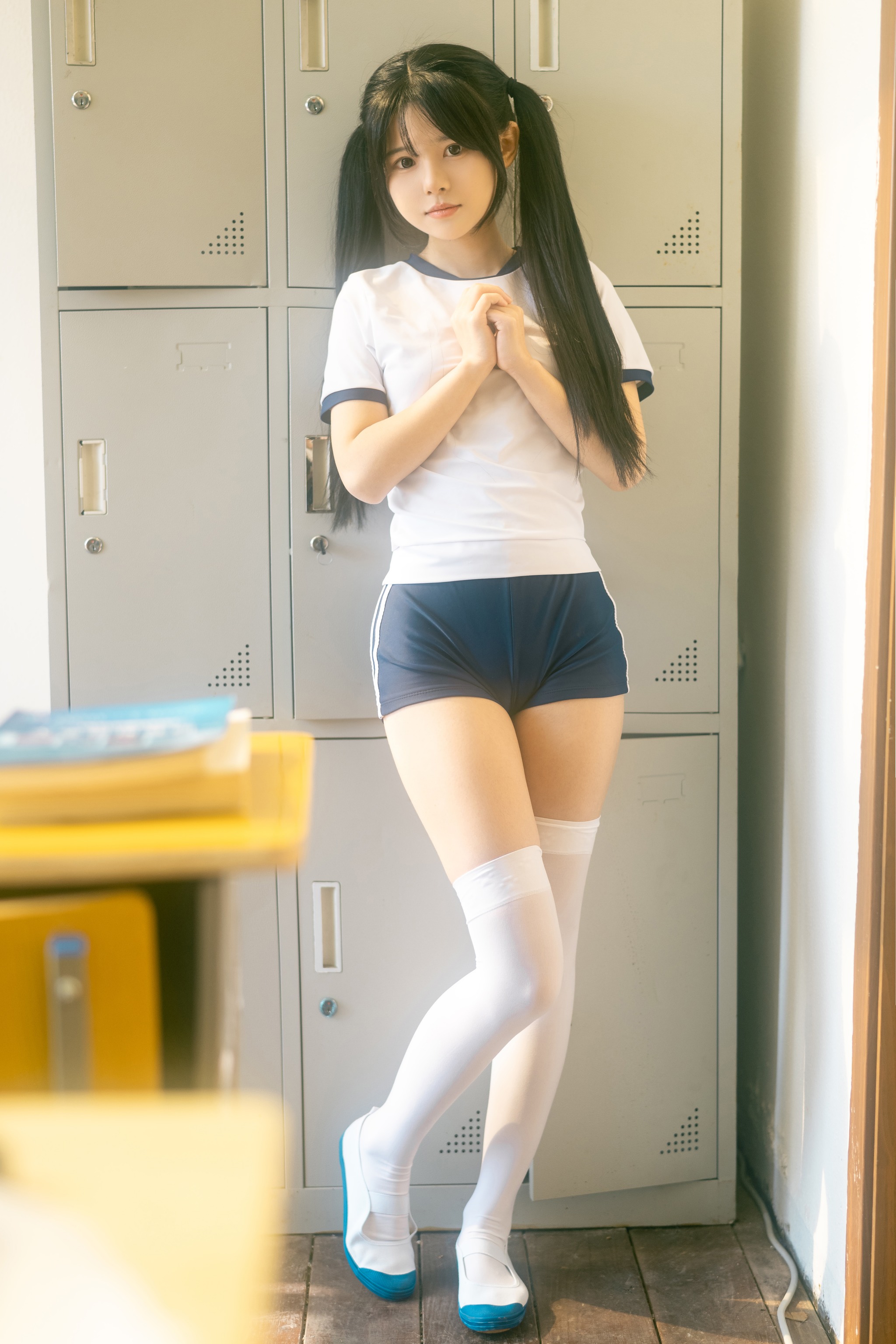 图片[1]-rua阮阮 – NO.001 春の更衣室-体操服 [47P]-XikXak